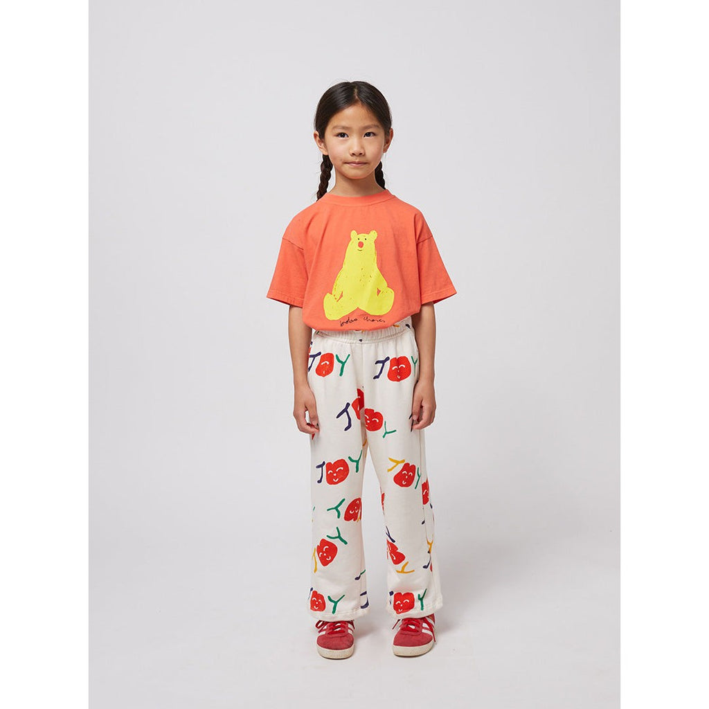 Bobo Choses - Smiling all-over jogging pants | Scout & Co