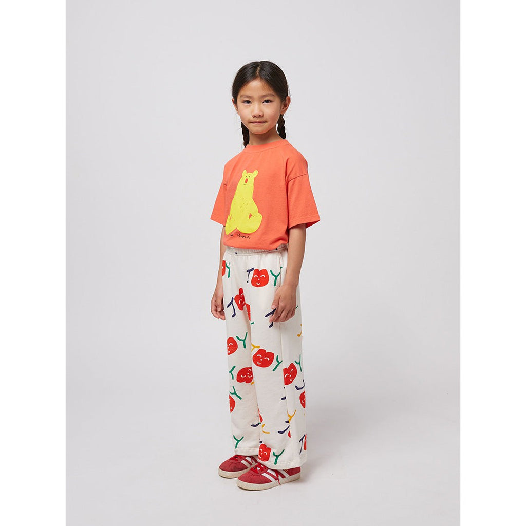 Bobo Choses - Smiling all-over jogging pants | Scout & Co