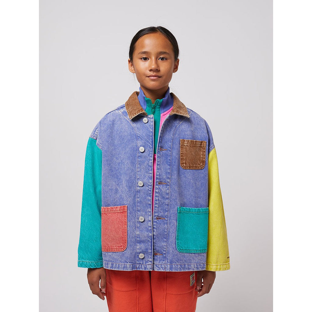 Bobo Choses - Colour block denim jacket | Scout & Co