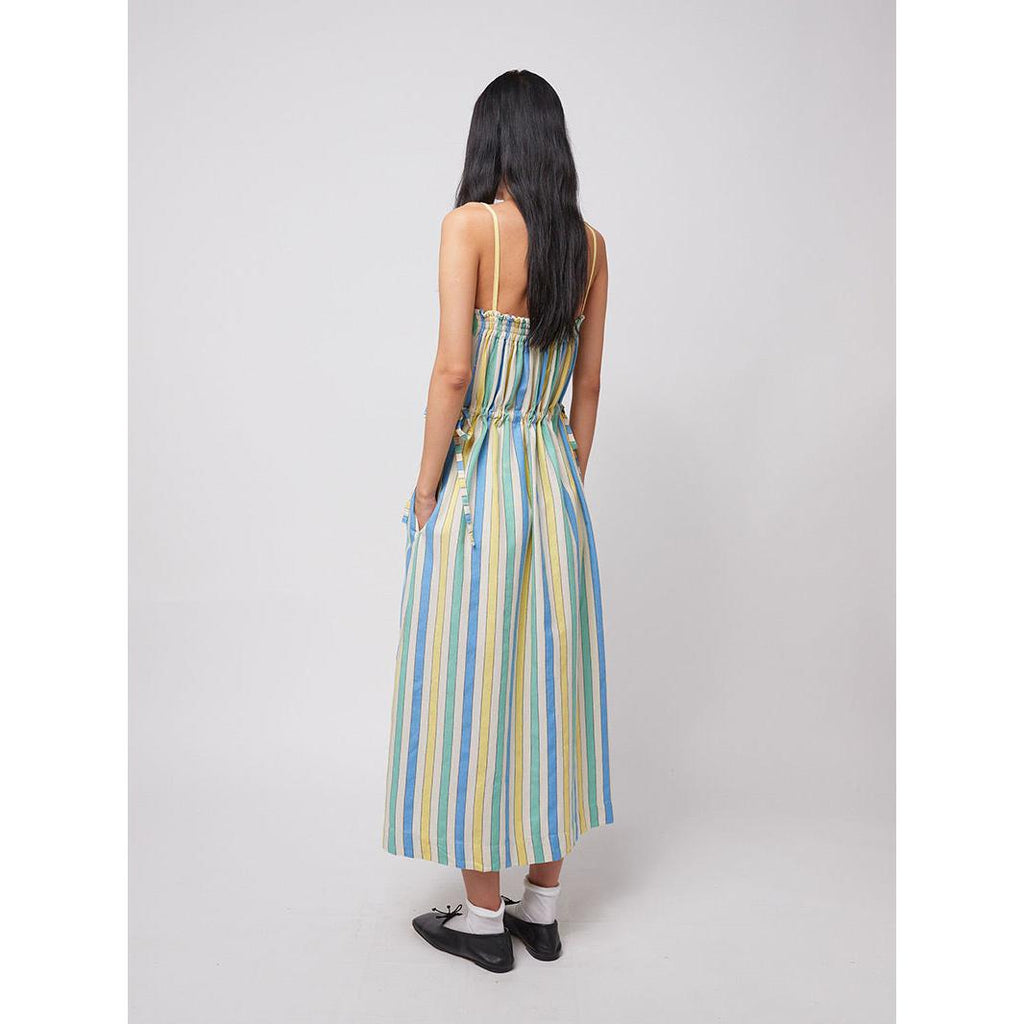 Bobo Choses Woman - Multicolour stripes easy dress | Scout & Co