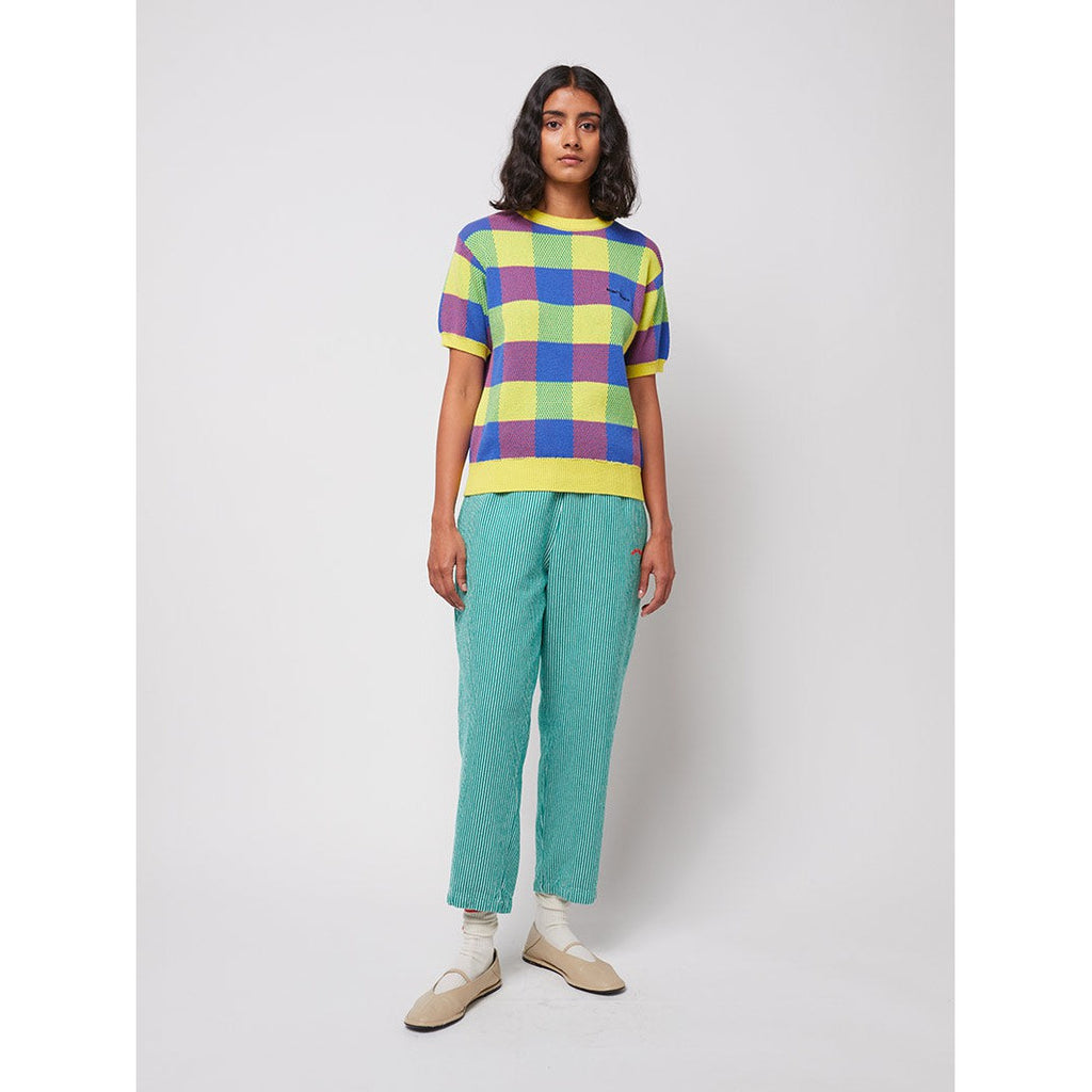 Bobo Choses Woman - Striped twill cocoon pants | Scout & Co