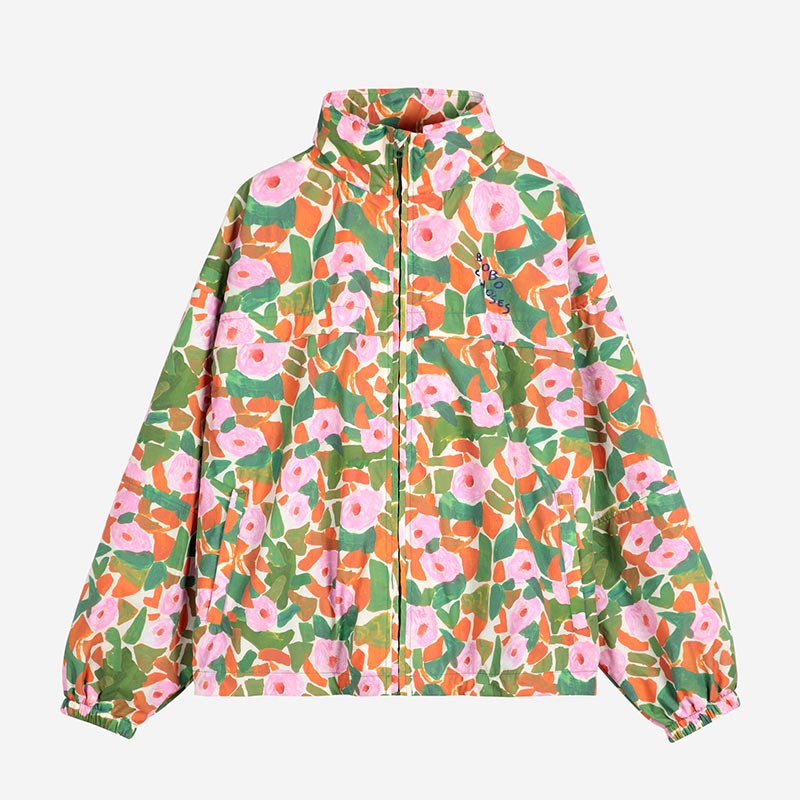 Bobo Choses Woman - Floral print windstopper jacket | Scout & Co