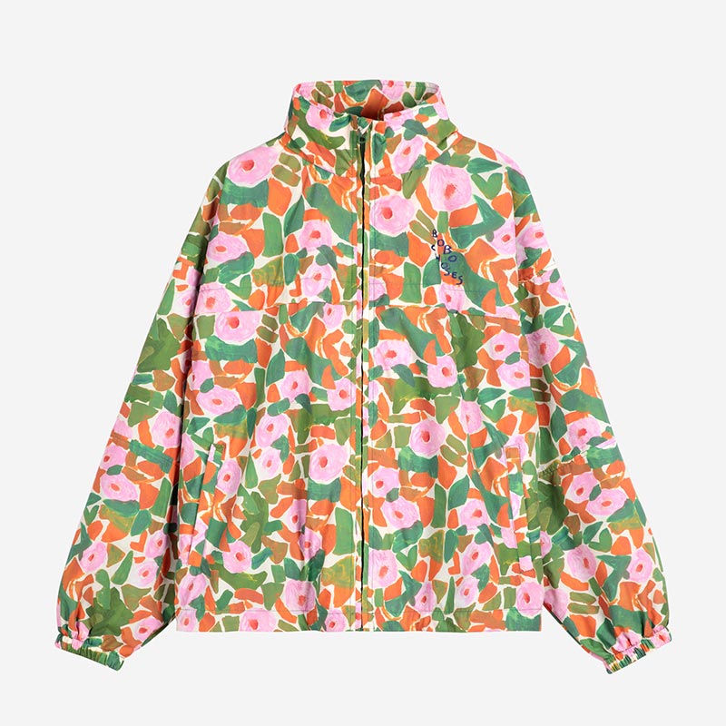 Bobo Choses Woman - Floral print windstopper jacket | Scout & Co