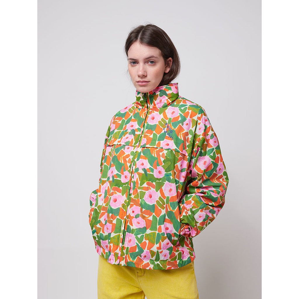 Bobo Choses Woman - Floral print windstopper jacket | Scout & Co