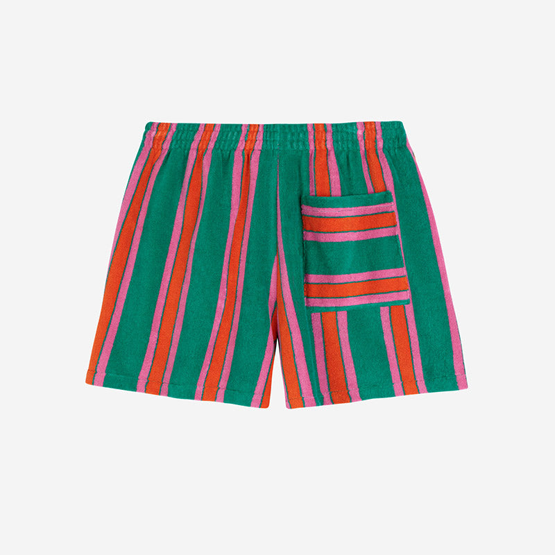 Bobo Choses Woman - Stripes terry shorts | Scout & Co