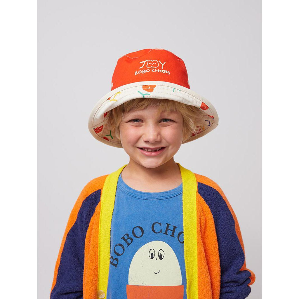 Bobo Choses - Joyful Face reversible hat | Scout & Co