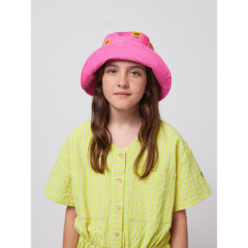 Bobo Choses - Sunflower reversible hat | Scout & Co