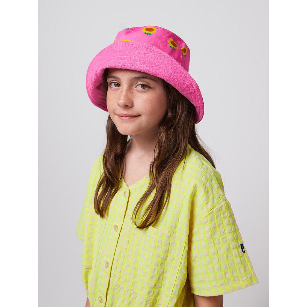 Bobo Choses - Sunflower reversible hat | Scout & Co