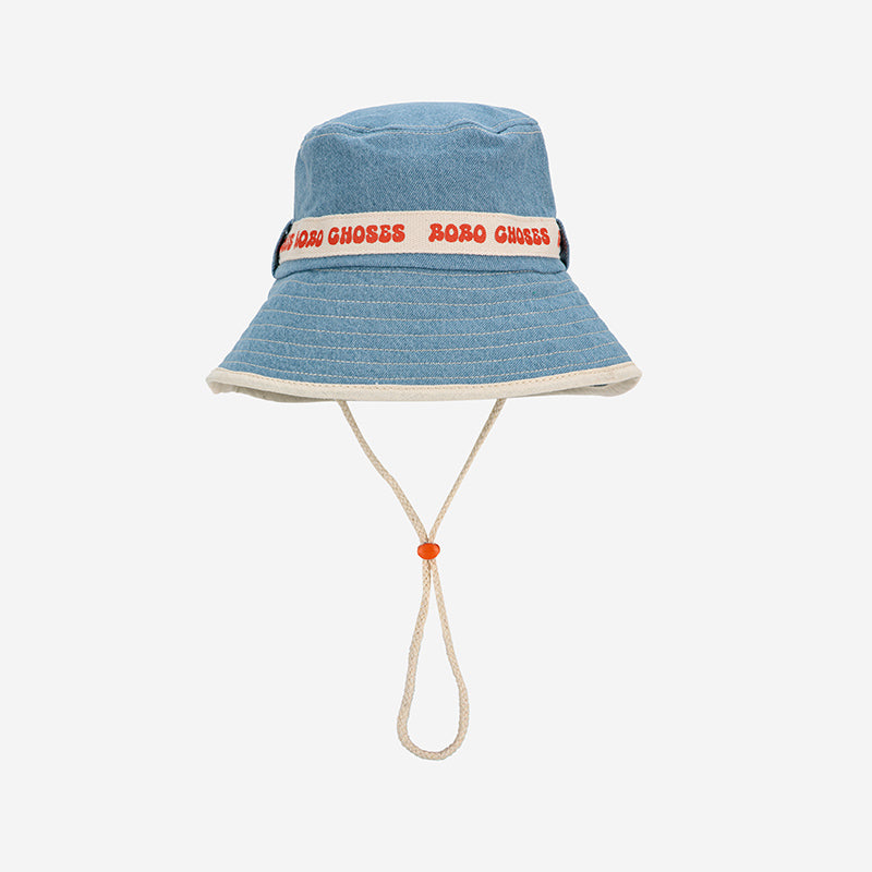 Bobo Choses - Light blue denim bucket hat | Scout & Co