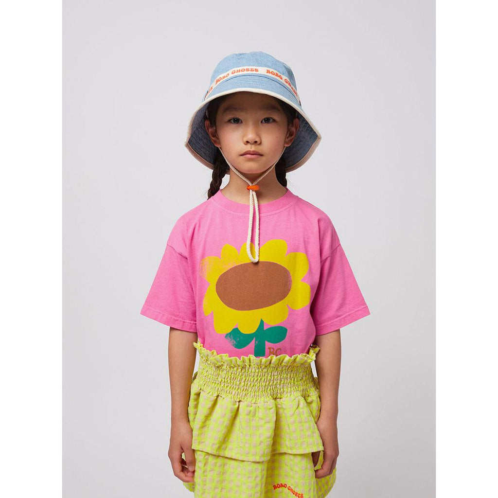 Bobo Choses - Light blue denim bucket hat | Scout & Co