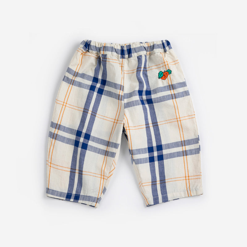 Bobo Choses - Fun Tartan woven pants - baby | Scout & Co