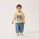 Bobo Choses - Pickles The dog all-over denim pants - baby | Scout & Co