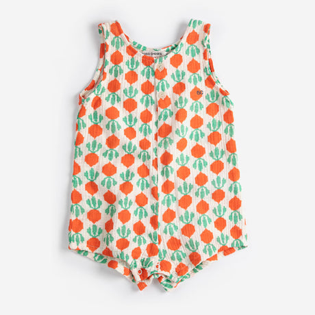 Bobo Choses - Cool Radish all-over woven playsuit - baby | Scout & Co