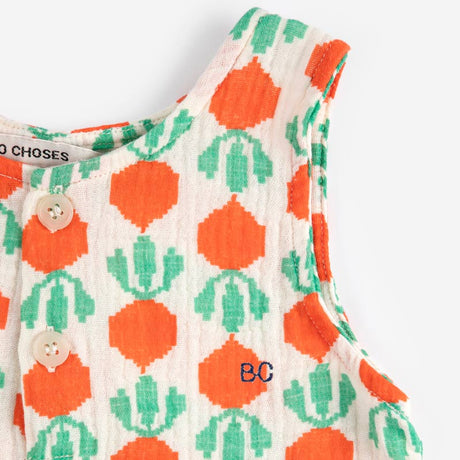 Bobo Choses - Cool Radish all-over woven playsuit - baby | Scout & Co