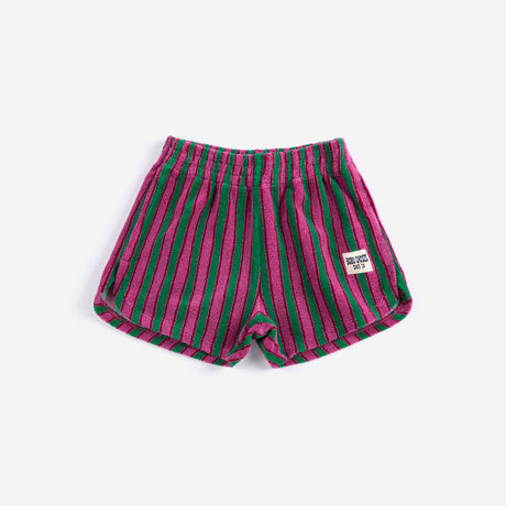 Bobo Choses - Striped terry shorts | Scout & Co