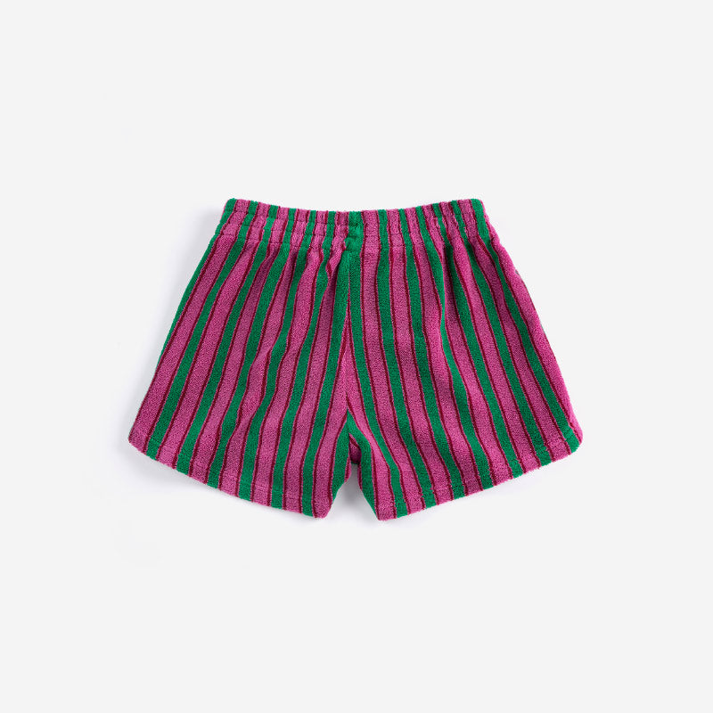 Bobo Choses - Striped terry shorts | Scout & Co