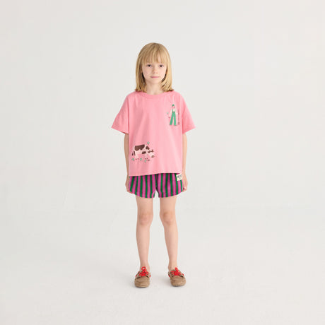 Bobo Choses - Striped terry shorts | Scout & Co