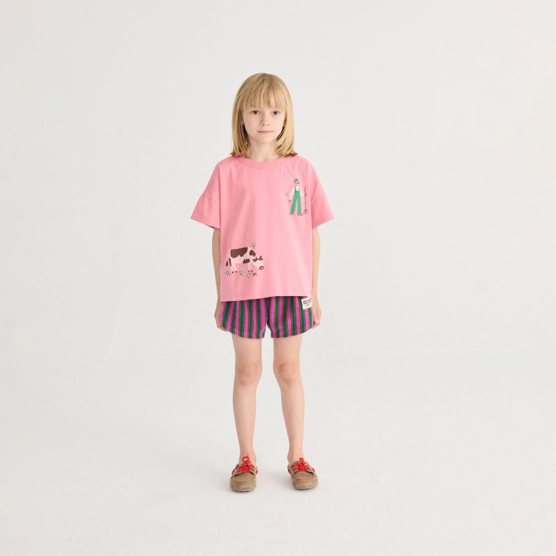 Bobo Choses - Striped terry shorts | Scout & Co