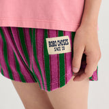 Bobo Choses - Striped terry shorts | Scout & Co