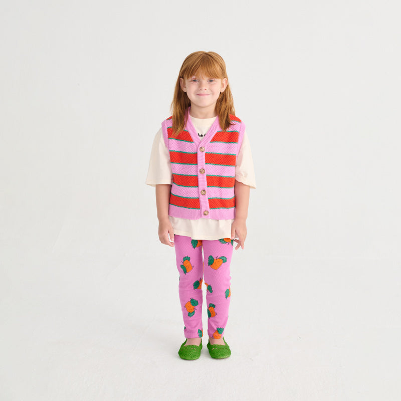 Bobo Choses - Tangerine all-over leggings | Scout & Co