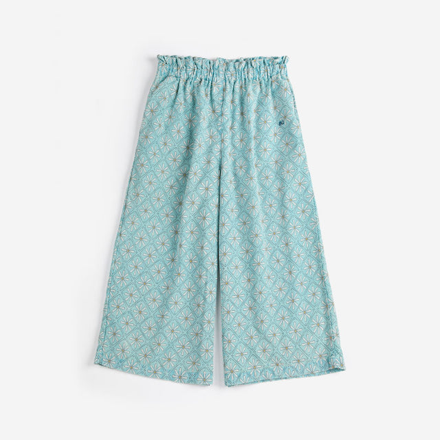 Bobo Choses - Daisy Mosaic all-over woven culotte pants | Scout & Co