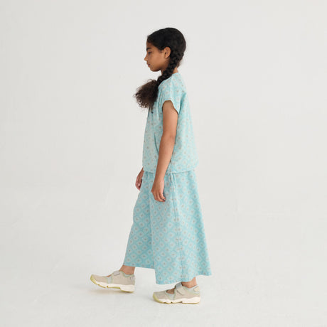 Bobo Choses - Daisy Mosaic all-over woven culotte pants | Scout & Co