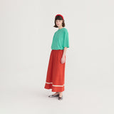 Bobo Choses Woman - Contrast trim evasé skirt | Scout & Co