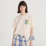 Bobo Choses Woman - Bobo Gardening Time cropped T-shirt | Scout & Co