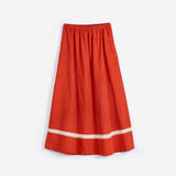 Bobo Choses Woman - Contrast trim evasé skirt | Scout & Co