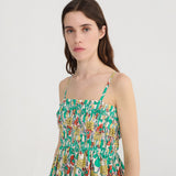 Bobo Choses Woman - Colour Herbalist gathered bustier dress | Scout & Co