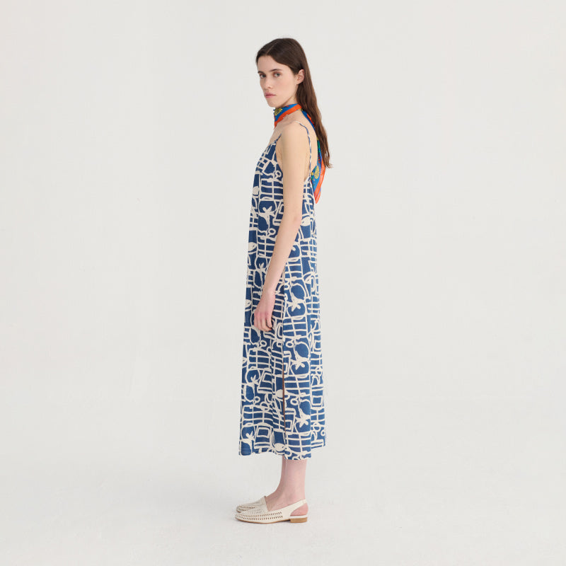 Bobo Choses Woman - Cookery Festival pattern strap dress | Scout & Co