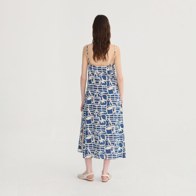 Bobo Choses Woman - Cookery Festival pattern strap dress | Scout & Co