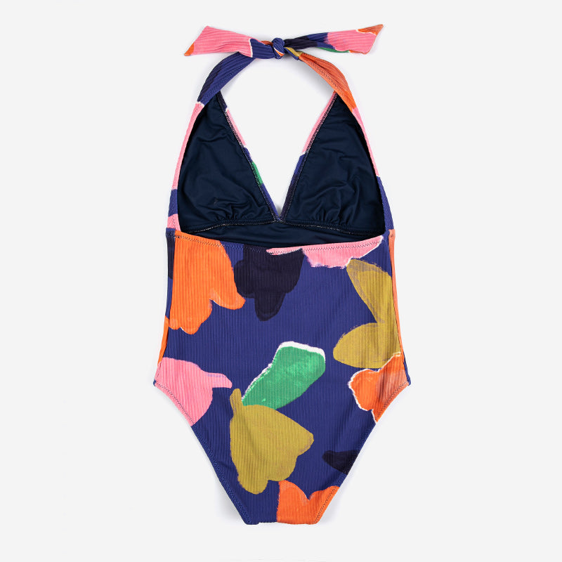 Bobo Choses Woman - Blooming Colour pattern V-neck swimsuit | Scout & Co