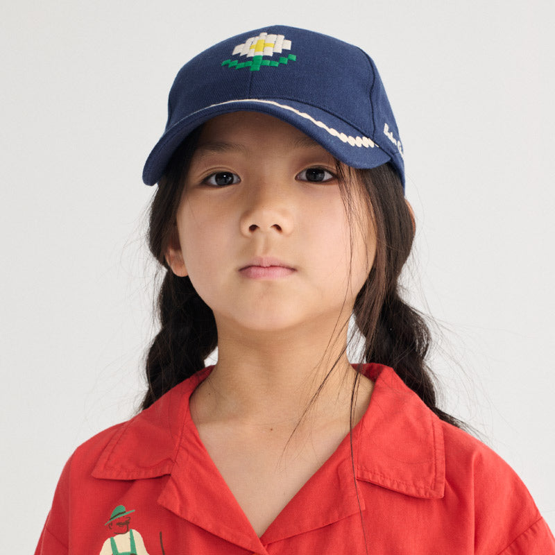 Bobo Choses - Pixel Daisy twill cap | Scout & Co