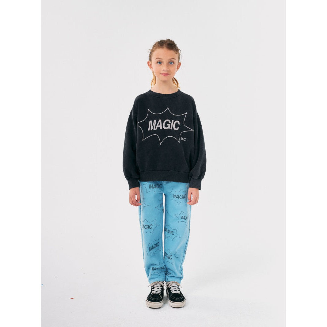Bobo Choses - It's Magic all-over denim baggy pants | Scout & Co