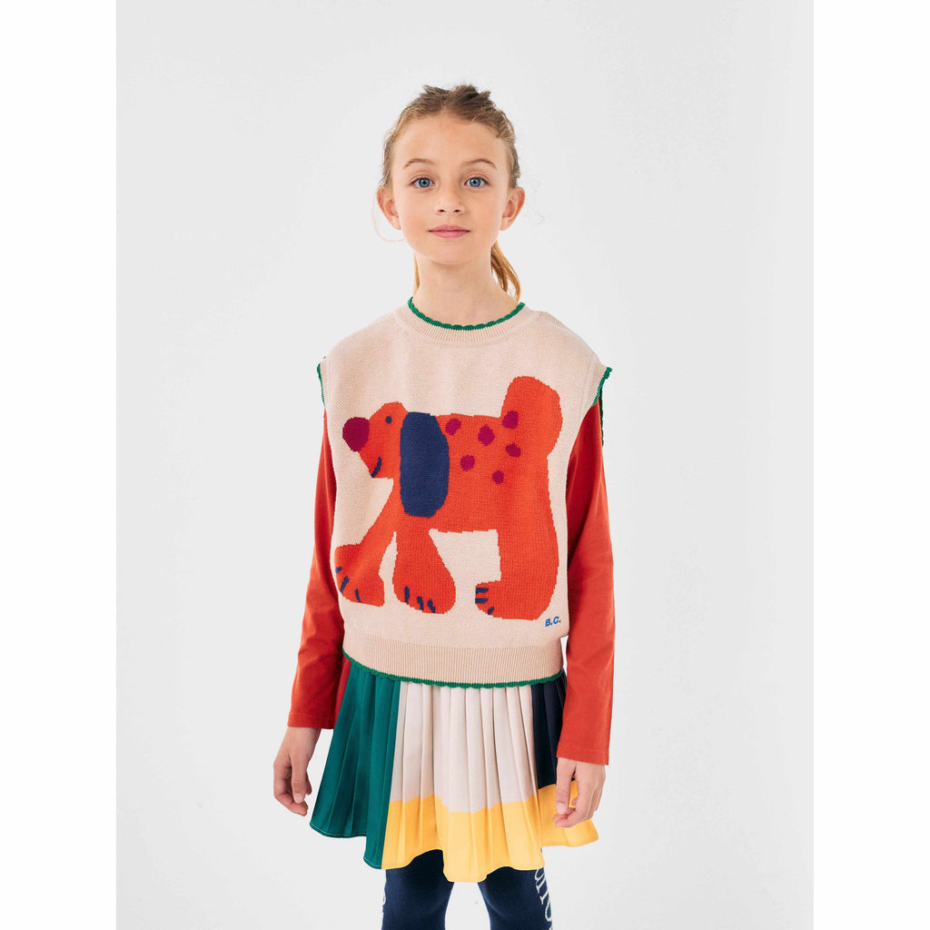 Bobo Choses - Colour Block pleated woven skirt | Scout & Co