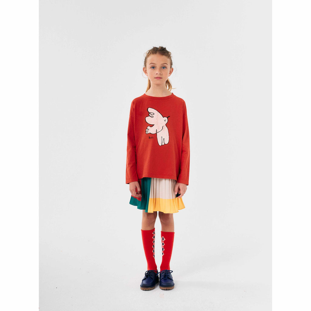 Bobo Choses - Colour Block pleated woven skirt | Scout & Co