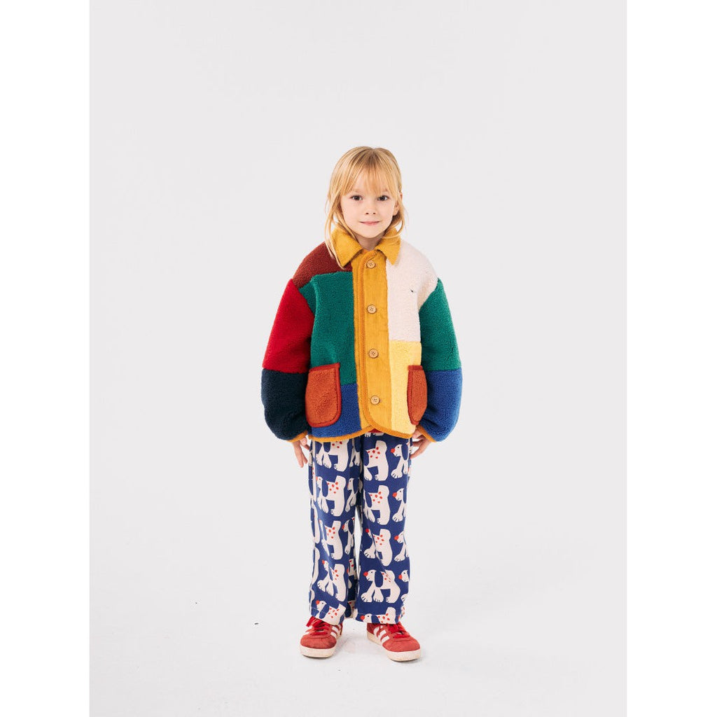 Bobo Choses - Colour Block sheepskin jacket | Scout & Co