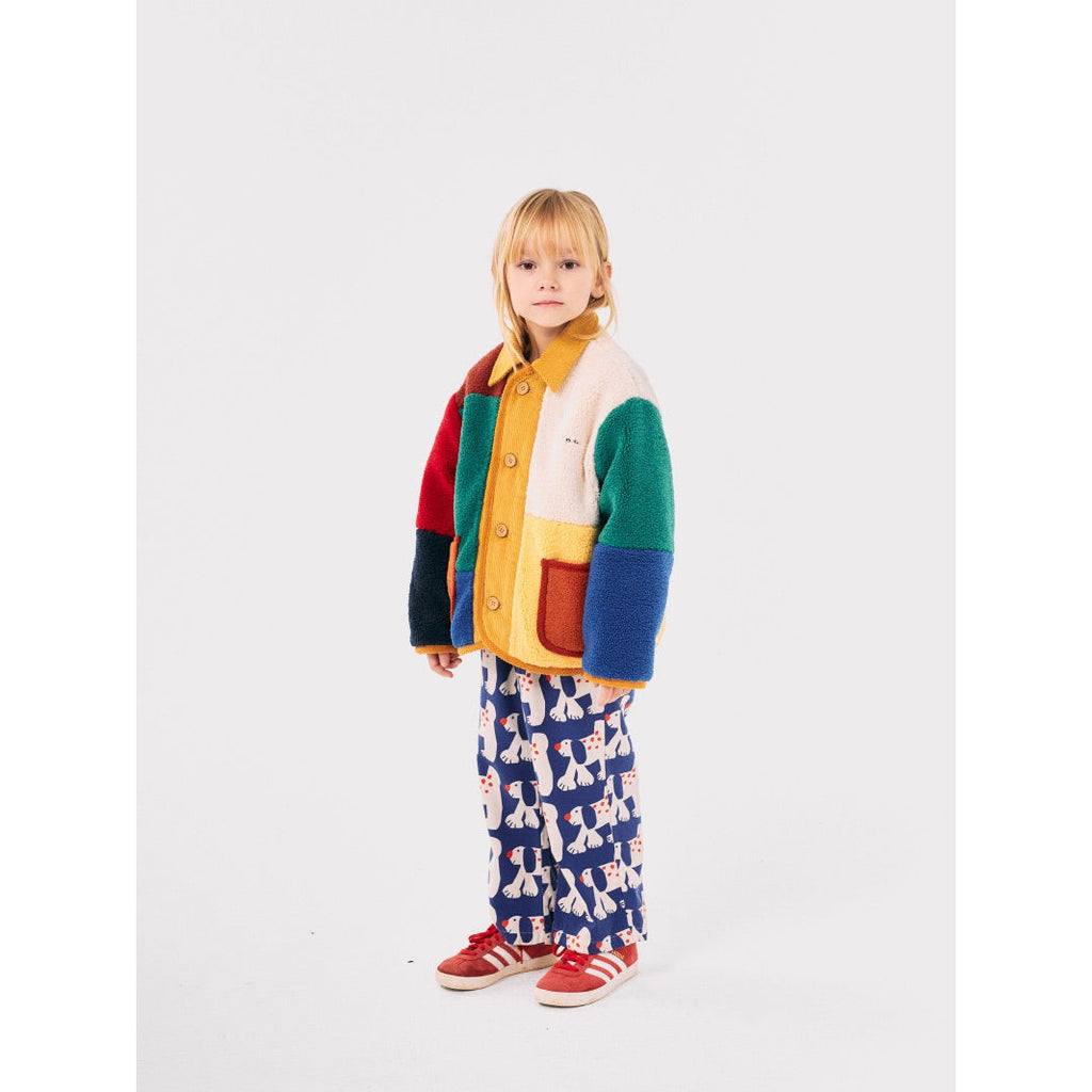 Bobo Choses - Colour Block sheepskin jacket | Scout & Co