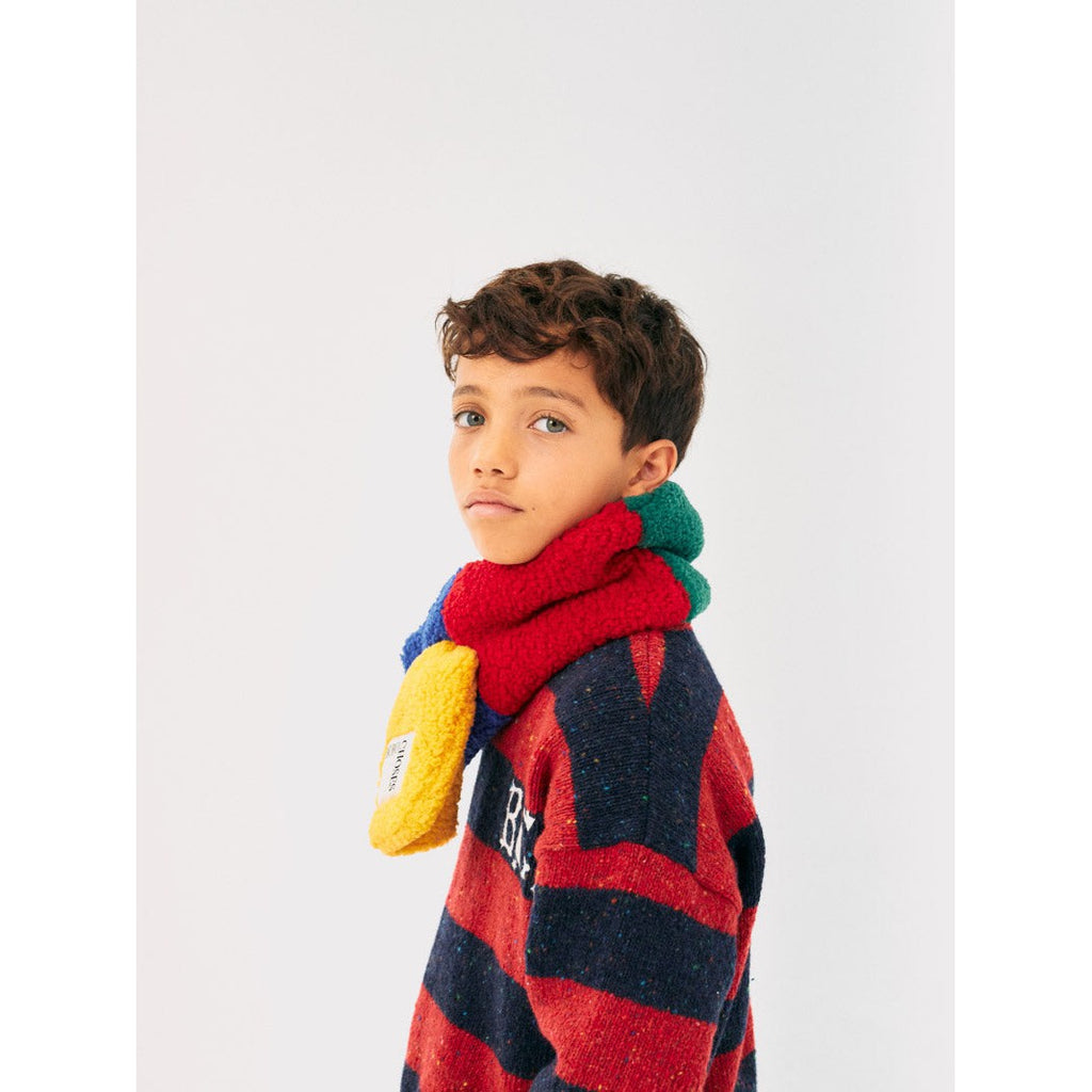 Bobo Choses - Colour Block sheepskin neck warmer | Scout & Co