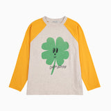 Bobo Choses - Lucky Clover raglan sleeves T-shirt | Scout & Co