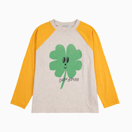 Bobo Choses - Lucky Clover raglan sleeves T-shirt | Scout & Co