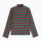 Bobo Choses - Multicolour Stripes turtleneck top | Scout & Co