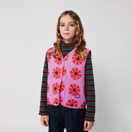Bobo Choses - Kaleidoscope all-over quilted woven vest | Scout & Co