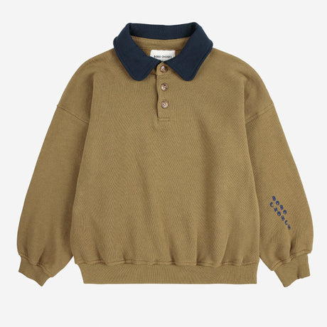 Bobo Choses - Polo sweatshirt - brown | Scout & Co