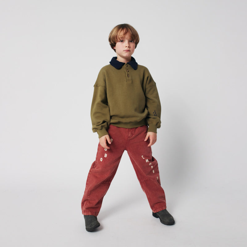Bobo Choses - Polo sweatshirt - brown | Scout & Co