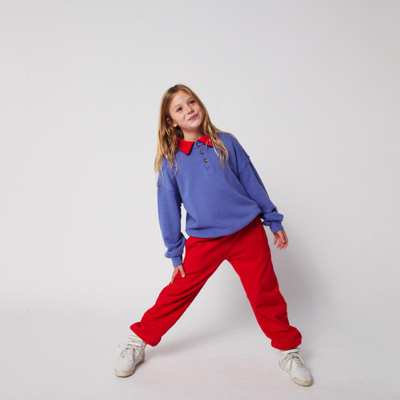 Bobo Choses - Polo sweatshirt - purple | Scout & Co