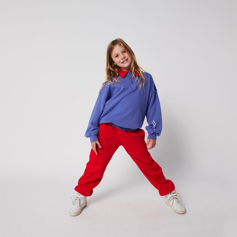 Bobo Choses - Polo sweatshirt - purple | Scout & Co