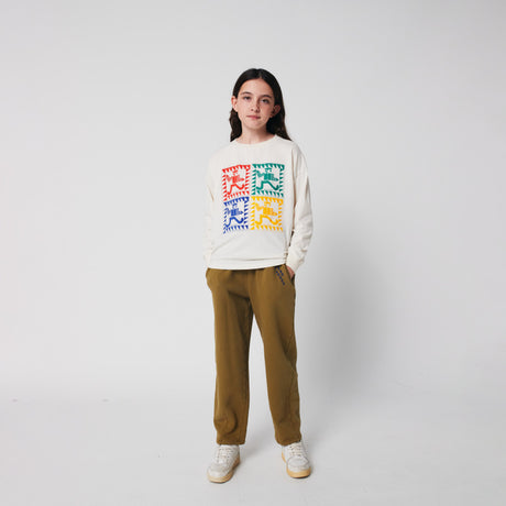 Bobo Choses - Bobo Choses jogging pants - Khaki | Scout & Co
