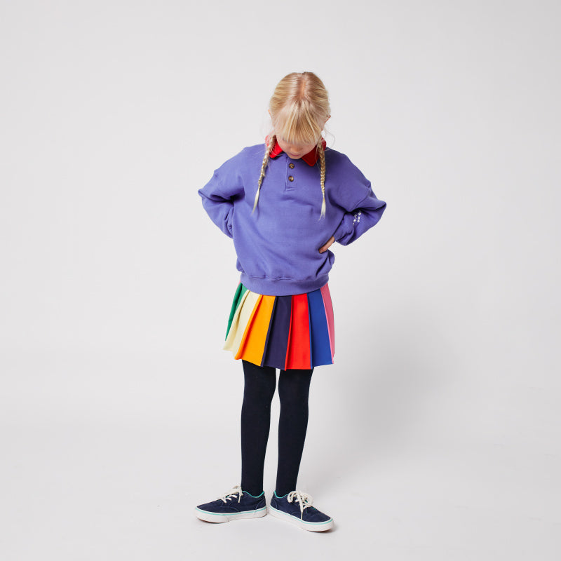 Bobo Choses - Colour block pleated skirt | Scout & Co